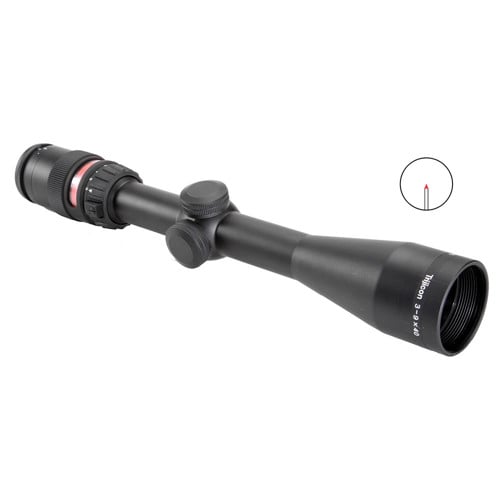 TRIJICON AccuPoint 3-9x40 BAC Red Triangle Post Reticle 1"