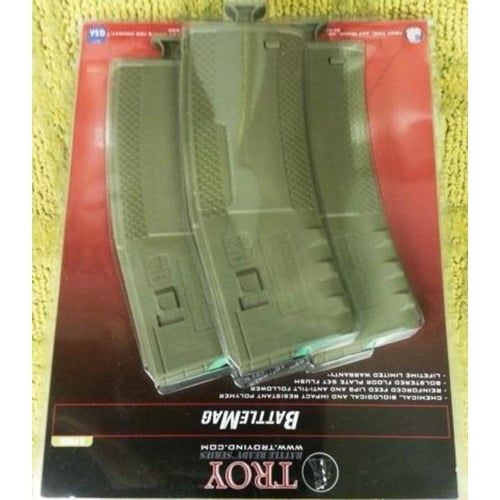 TROY BATTLEMAG 3PK 30RND DARK EARTH for sale at KYGUNCO.