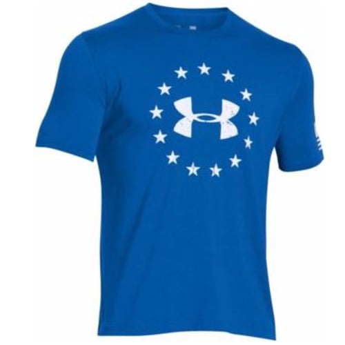 UNDER ARMOUR Freedom Men's T ULTRA Blue and White for sale at KYGUNCO.