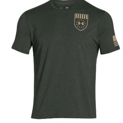 UNDER ARMOUR Freedom Eagle SS T COMBAT Grn for sale at KYGUNCO.
