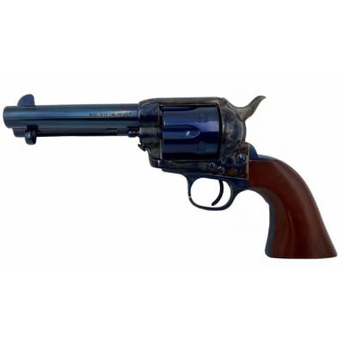 UBERTI 1873 Cattleman 45 LC 4.75" 6rd Revolver - Blued / Case Hardened / Walnut for sale at KYGUNCO.