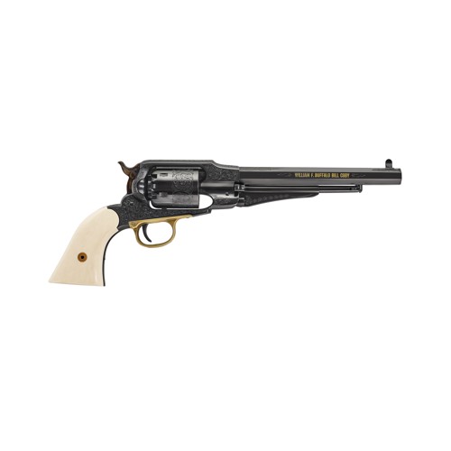 UBERTI 1858 Buffalo Bill Centennial 44 Cal 8" 6rd Blued for sale at KYGUNCO.