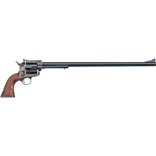 UBERTI 1873 Cattleman II Buntline 45 LC 18" 6rd SA Revolver | Case Hardened w/ Walnut Grips for sale at KYGUNCO.