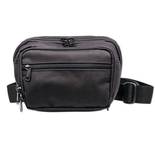 UNCLE MIKE'S COMPACT FANNY PACK BLK POLY BA for sale at KYGUNCO.