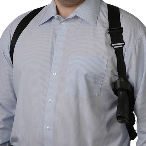 UNCLE MIKE'S Horizontal Shoulder Kodra Black Size 5, Ambi for sale at KYGUNCO.