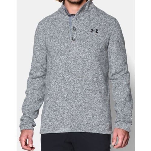 UNDER ARMOUR Specialist Storm Men's Sweater True Gray Heather for sale at KYGUNCO.
