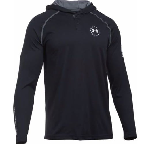 UNDER ARMOUR Freedom Tech Men's Hoodie Black for sale at KYGUNCO.