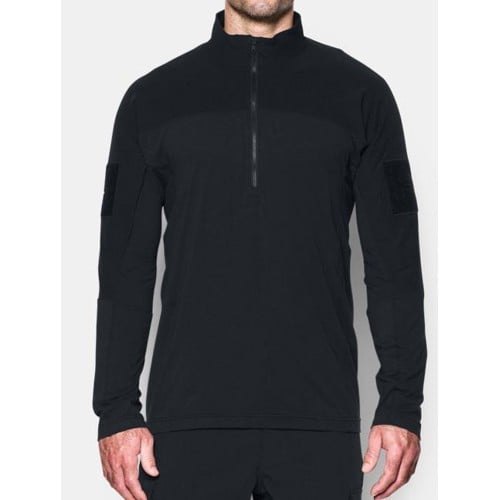 UNDER ARMOUR Tactical Long Sleeve Combat Mens Black Shirt for sale at KYGUNCO.