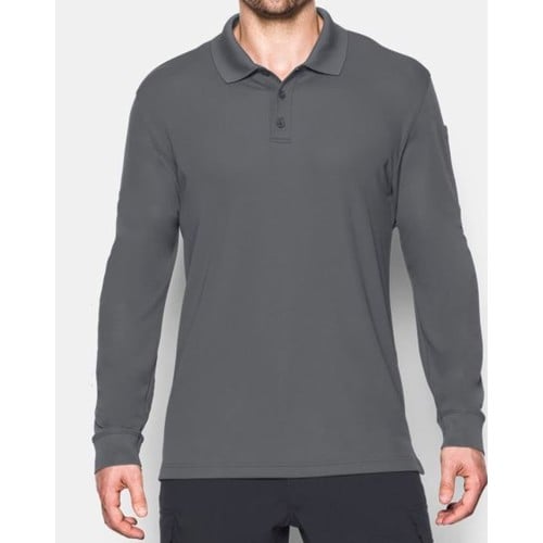 UNDER ARMOUR Men's Tactical Performance Graphite Polo for sale at KYGUNCO.