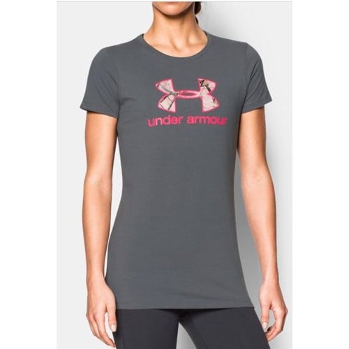 UNDER ARMOUR Tri- Blend-camo Logo Womens T for sale at KYGUNCO.