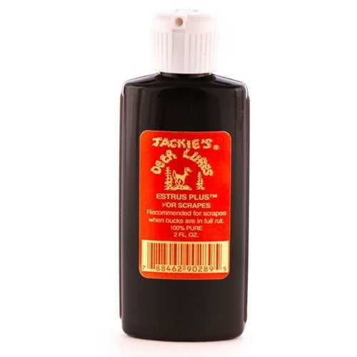JACKIE'S DEER LURES Estrus Plus 2 oz. w/flip cap for sale at KYGUNCO.