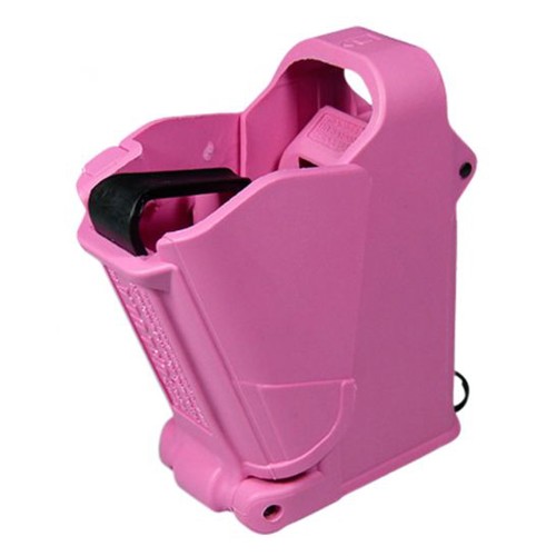MAGLULA Universal Pistol Loader Pink 9/45 for sale at KYGUNCO.