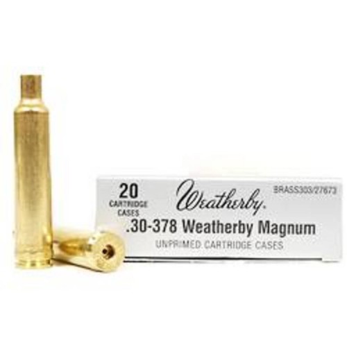 WEATHERBY 30-378 Wby Mag Unprimed Brass for sale at KYGUNCO.