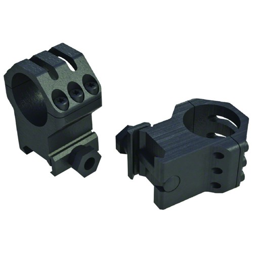 WEAVER 1" Ring 6-Hole Picatinny Medium Matte for sale at KYGUNCO.