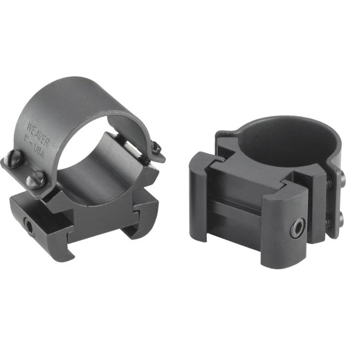 WEAVER 1" Ring Sure Grip Medium WA Matte for sale at KYGUNCO.