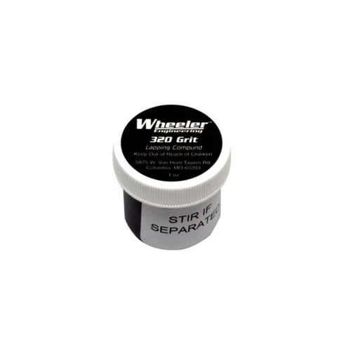 WHEELER Replacement 320 Grit Lapping Compound - 1 oz. Jar for sale at KYGUNCO.