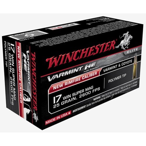 WINCHESTER AMMO 17 WSM 25Gr Varmint HE 50rd for sale at KYGUNCO.