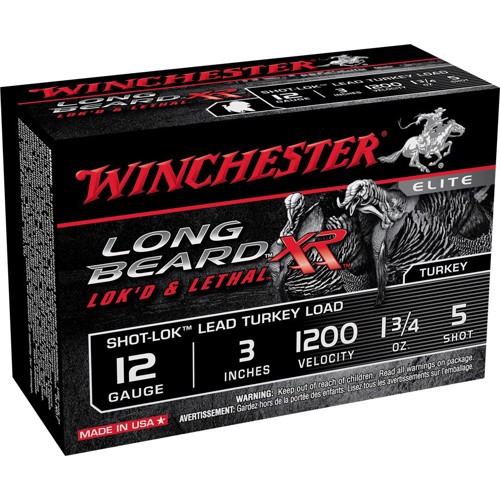 WINCHESTER AMMO 12Ga Long Beard XR Turkey 3" 5 Shot 10rd for sale at KYGUNCO.
