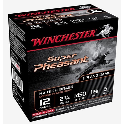 WINCHESTER AMMO 12Ga Super Pheasant 2-3/4" 5-Shot 25rd for sale at KYGUNCO.