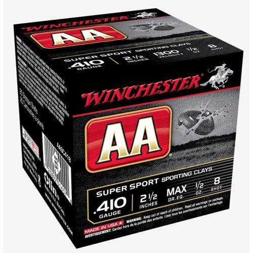 WINCHESTER AMMO 410Ga AA Super Sport 2-1/2" 8-Shot 25rd
