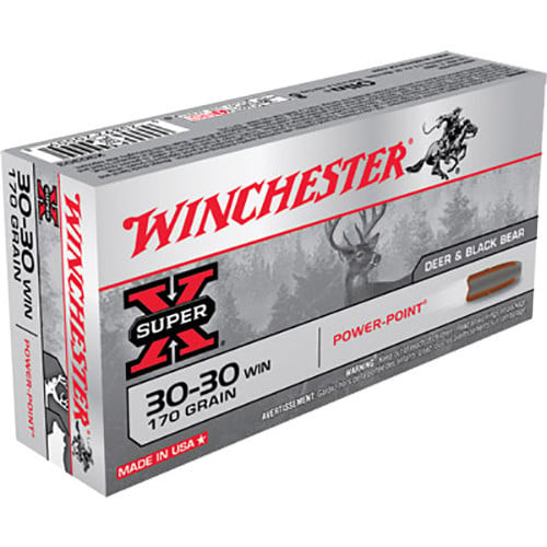 WINCHESTER Super X 30-30 Win 170 gr Power Point Ammunition | 20 Rounds for sale at KYGUNCO.