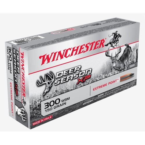 WINCHESTER Deer Season XP 300 WSM 150Gr Extreme Point Brass Ammunition | 20 Rounds