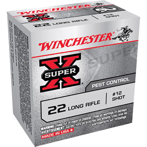 WINCHESTER AMMO 22 LR #12 Shot Pest Control 50rd for sale at KYGUNCO.