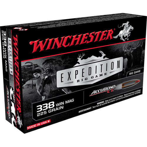 WINCHESTER AMMO 338 WM 225Gr Accu-Bond 20rd SU for sale at KYGUNCO.