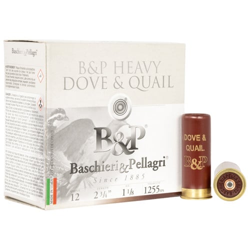 B&P AMMO Dove & Quail 12 Gauge 2-3/4" 1-1/8oz #6 Shotgun Ammunition | 25 Rounds for sale at KYGUNCO.