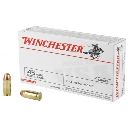 WINCHESTER AMMO Target 45 ACP 230Gr FMJ 50rd