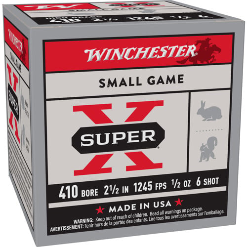 WINCHESTER AMMO 410Ga SuperX High Brass 2-1/2" 6-Shot 25rd for sale at KYGUNCO.
