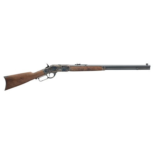 WINCHESTER Model 1873 Sporter Octagon 357 Mag 24" Lever Action Rifle - Case Hardened / Black for sale at KYGUNCO.