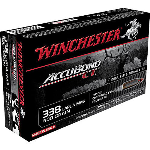 WINCHESTER AMMO 338 Lapua SPRM 300Gr Accu-Bond for sale at KYGUNCO.