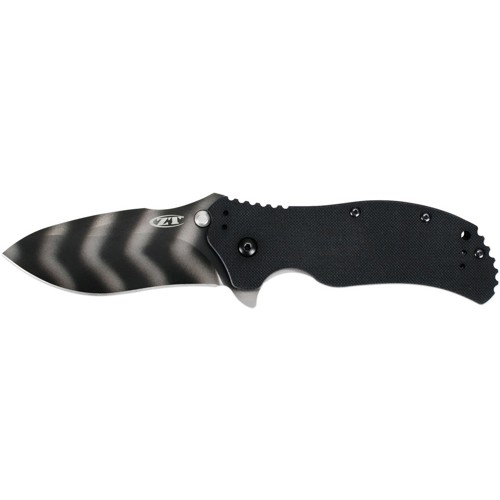 ZERO TOLERANCE Folder G-10 Black/Tiger Stripe for sale at KYGUNCO.