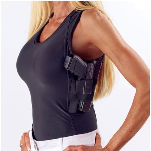 UNDERTECH Womens Concealment Tank Top XL Black Ambi for sale at KYGUNCO.