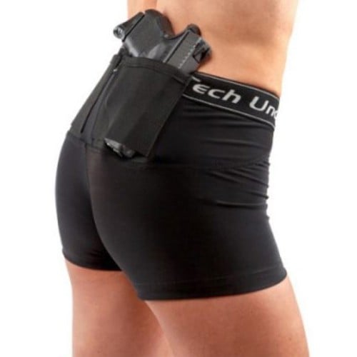 UNDERTECH Womens Concealment Shorts XXL Black Ambi for sale at KYGUNCO.
