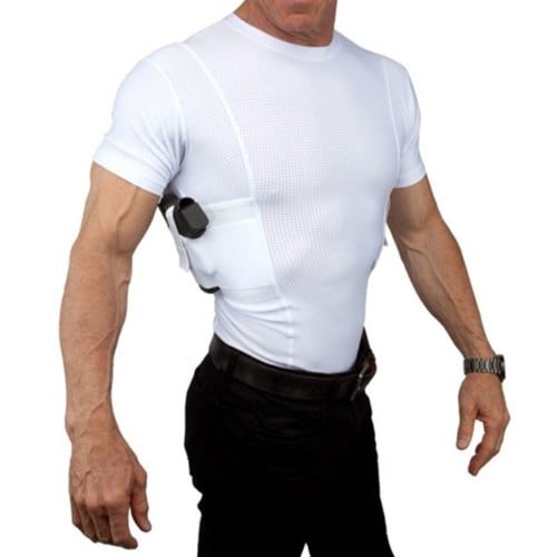 UNDERTECH Mens Crew Neck T XL White Ambi for sale at KYGUNCO.