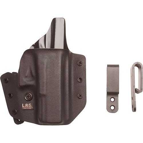 L.A.G. TACTICAL Defender Series OWB/IWB Kydex Holster for 3" 1911 | Right Hand for sale at KYGUNCO.