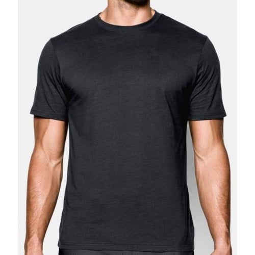 UNDER ARMOUR Tactical Charged Men's Cotton T Dark Navy Blue for sale at KYGUNCO.