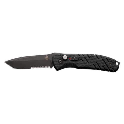 GERBER KNIVES Propel AUTO Folding Knife 3.5" Tanto Blade w/ Black G10 Handles for sale at KYGUNCO.