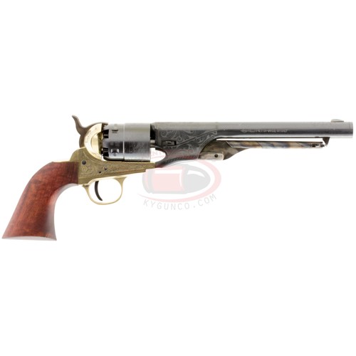 TRADITIONS 1860 Army Engraved Walnut Blued 44 Cal 8" 13.75" for sale at KYGUNCO.