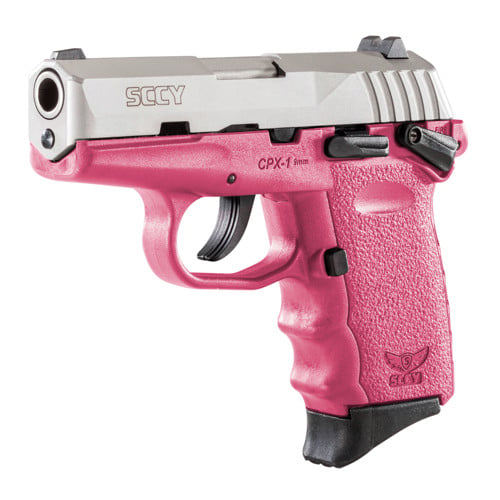 SCCY INDUSTRIES CPX-1 TTPK 9mm 3.1" SS 10rd Pink 3 Dot for sale at KYGUNCO.