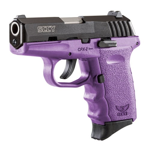 SCCY INDUSTRIES CPX-2 CBPU 9mm 3.1" Black 10rd Purple for sale at KYGUNCO.