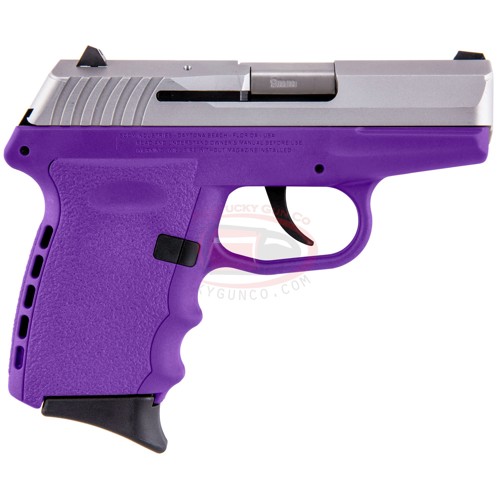SCCY INDUSTRIES CPX-2 TTPU 9mm 3.1" SS 10rd Purple Grip for sale at KYGUNCO.
