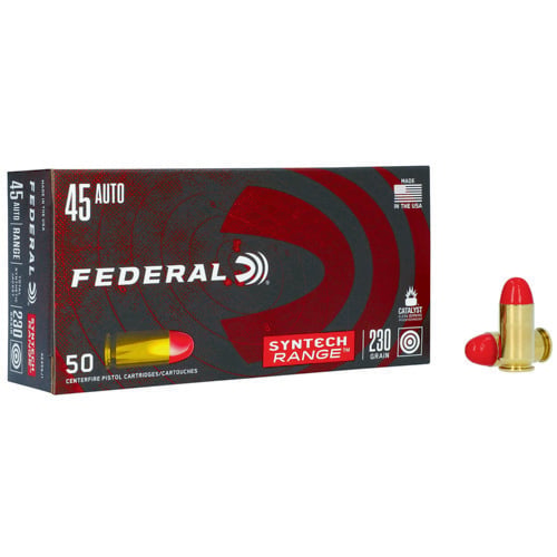 FEDERAL AMMO Syntech 45ACP 230gr Ammunition | 50 Rounds for sale at KYGUNCO.