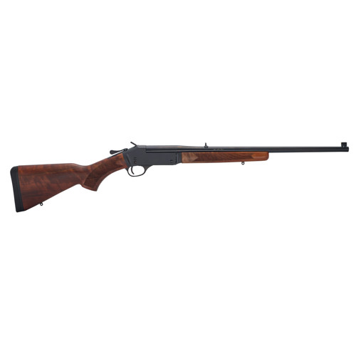 HENRY Single Shot Compact 243 Win 22" Rifle - Walnut / Black for sale at KYGUNCO.