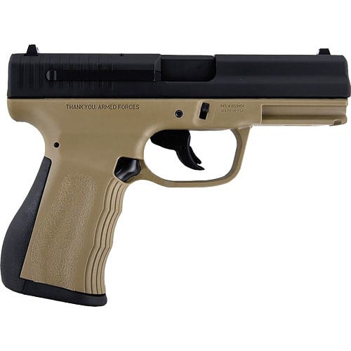 FMK 9C1 9mm 4" 14rd Pistol - Dark Earth Grip / Black for sale at KYGUNCO.