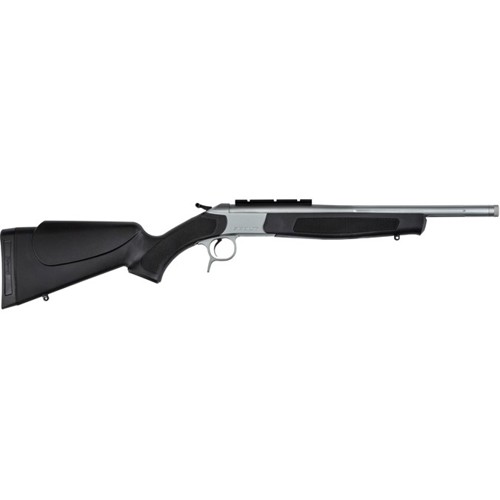 CVA Scout Takedown Compact 243 Win 20" Single Shot Break-Open Rifle w/ Rail - Black / Stainless for sale at KYGUNCO.