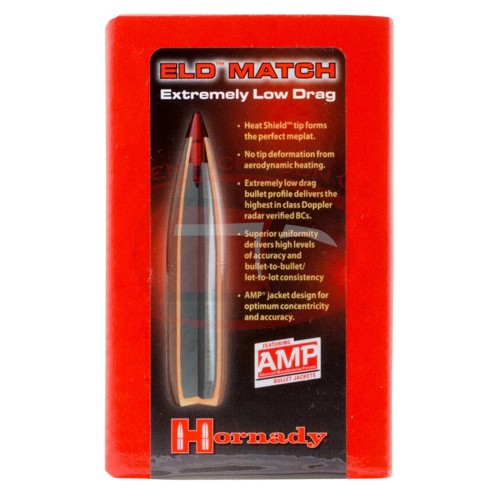 HORNADY Reloading Bullets ELD-Match 7mm 162 Grain 100rd for sale at KYGUNCO.