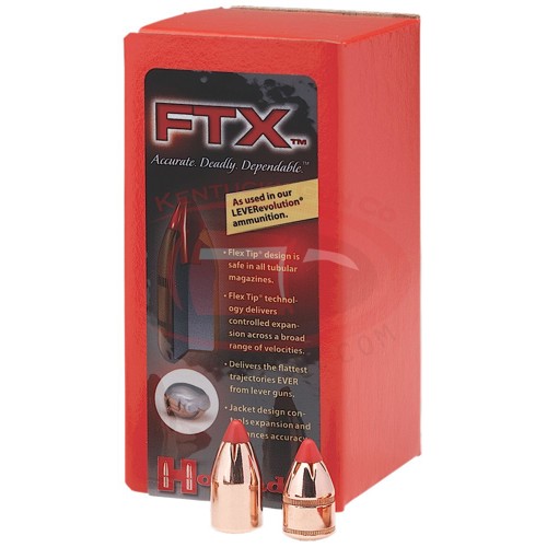 HORNADY Reloading Bullets FTX 32 Cal 165 Grain 100rds for sale at KYGUNCO.